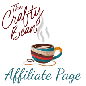 The Crafty Bean Affiliate Page Logo. Let's Affiliates know they are in the right place.